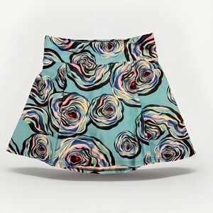 Paulacech Swirly Colorful Women’s Tennis Skirt
